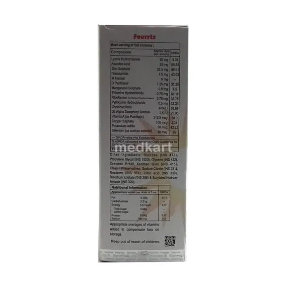 fourts b syrup 200 ml